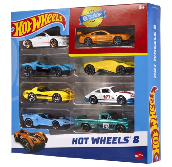 Hot Wheels 8 darabos kisautó készlet