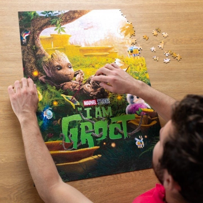 Groot prémium puzzle 1000 darabos - Marvel