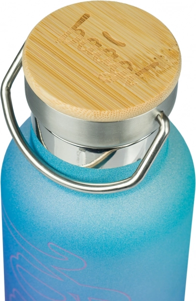 Termosz bambusz fedéllel BAAGL Gradiens kék-lila 500 ml