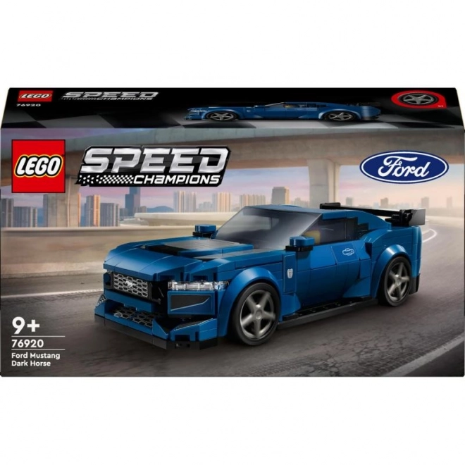 Lego Speed Champions sportautó Ford Mustang Dark Horse