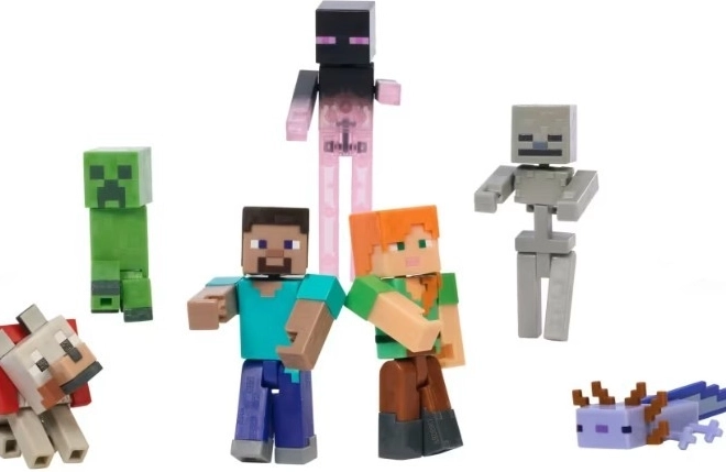 Minecraft Alkotók figura készlet