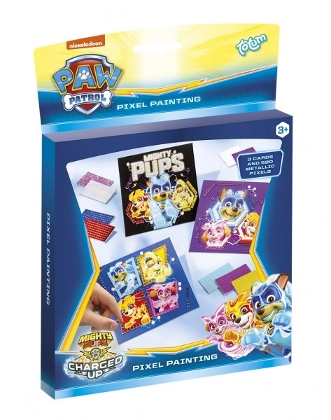 Színes mozaik játék PAW Patrol dobozban