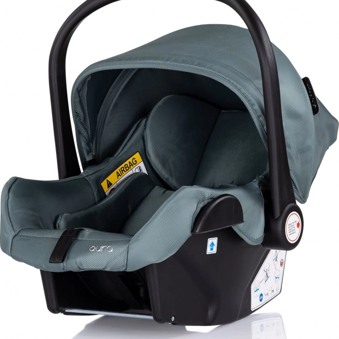Gyermek autósülés Aura i-Size 40-85 cm Bazsalikom