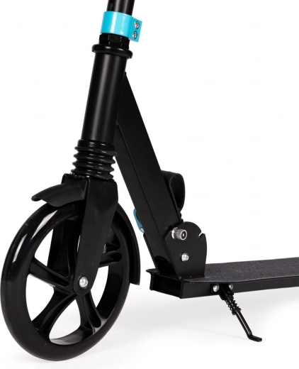 Gyors összecsukás, kitámasztó és biztonságos fékezés