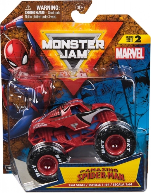 Monster Jam Pókember autó