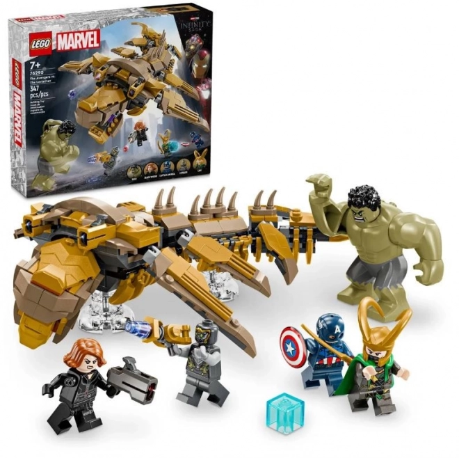 Lego Marvel Avengers kontra Leviatán