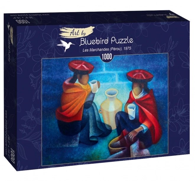 Bluebird puzzle kereskedők, Peru 1000 darab