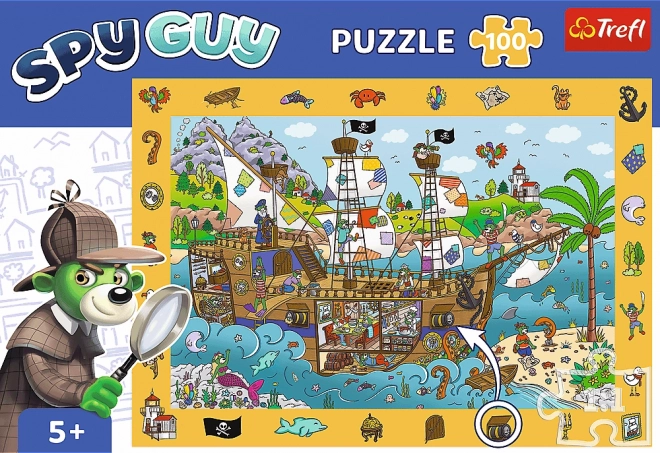 Kém Megfigyelő Puzzle - Kalózhajó