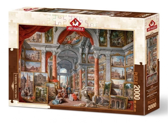 Puzzle múzeum kollekció: Kilátás a modern Rómára 2000 darab