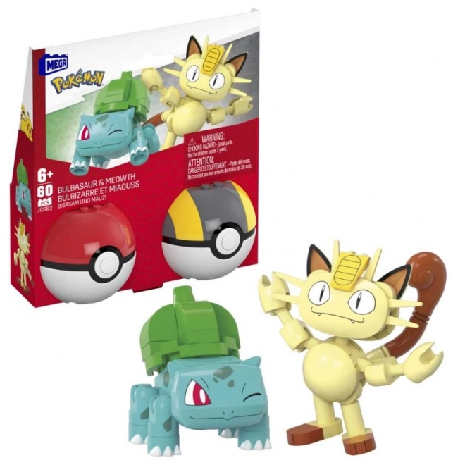 Mega Pokémon építőjáték Squirtle és Cubone
