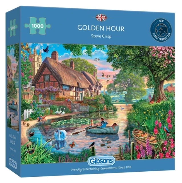 Gibsons Arany Óra Puzzle 1000 Darabos