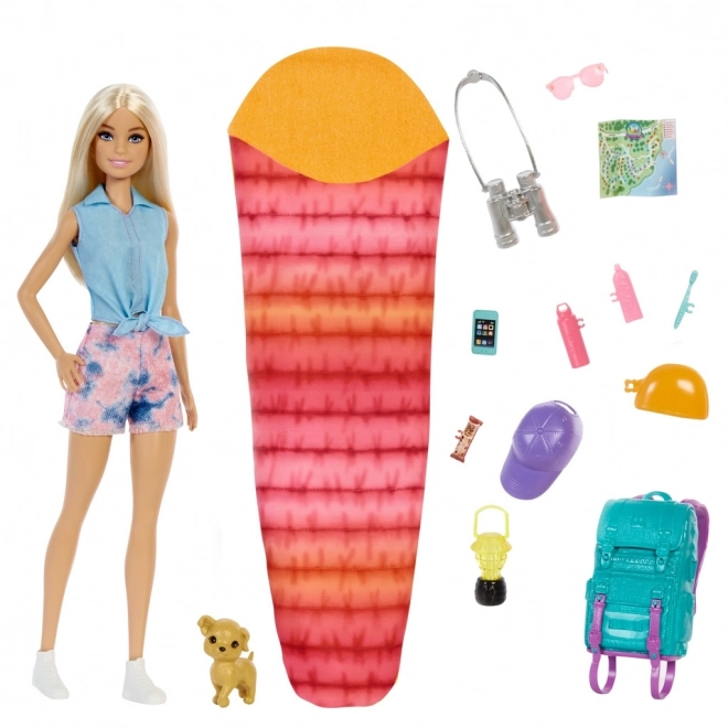 Barbie malibu kemping baba utazó szett
