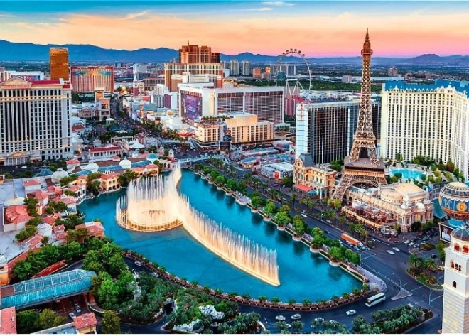 Trefl Puzzle UFT Városkép: Las Vegas, Nevada, USA 1000 darabos