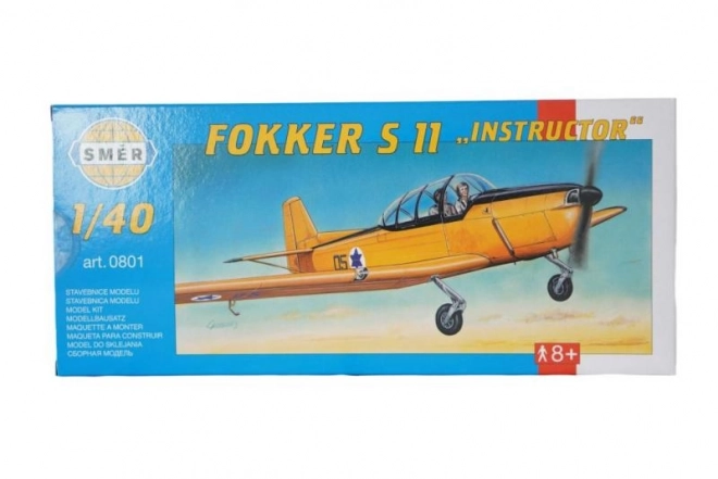 Fokker s 11 "Instructor" 1:48 méretarányú modell