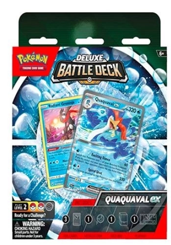 Karty Pokémon Deluxe Battle Deck Quaquaval ex