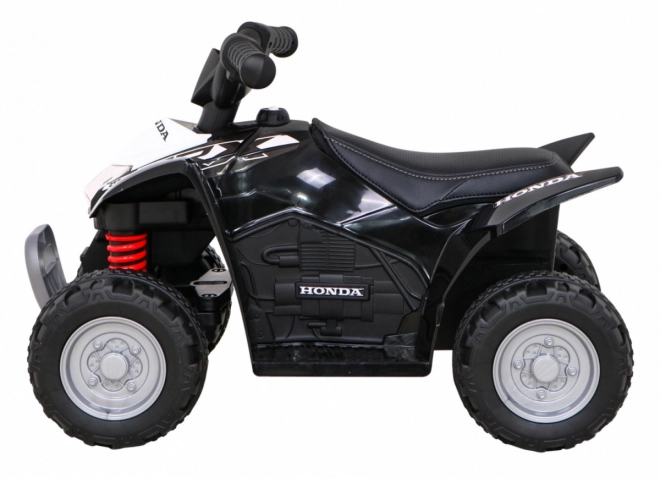 Elektromos Quad Honda 250X TRX Fekete LED világítással és Eko-bőr üléssel