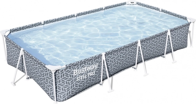 Téglalap alakú Bestway Steel Pro medence 366 x 201 x 66 cm