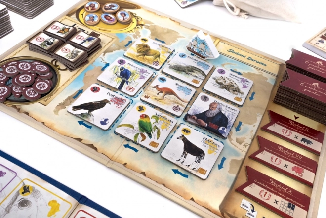Darwin nyomában családi társasjáték