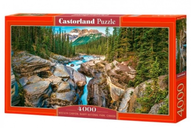 Mistaya Canyon, Banff Nemzeti Park Kanada puzzle 4000 darabos