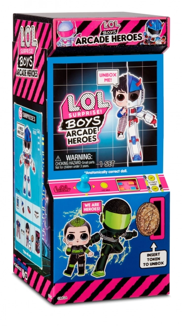 LOL Surprise Boys Arcade Heroes játék hősök