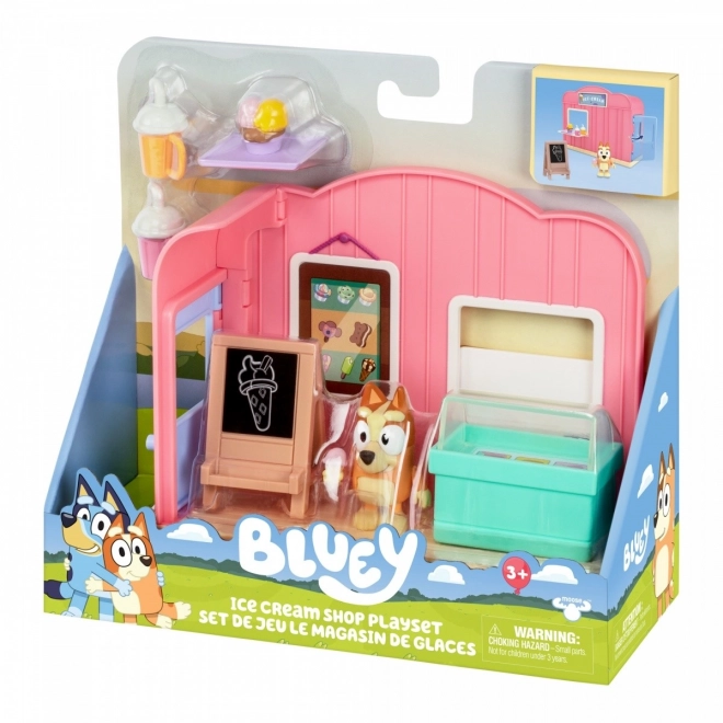 Bluey Fagylaltbolt Játékszett