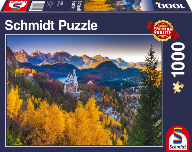 Schmidt puzzle ősz Neuschwanstein 1000 darabos