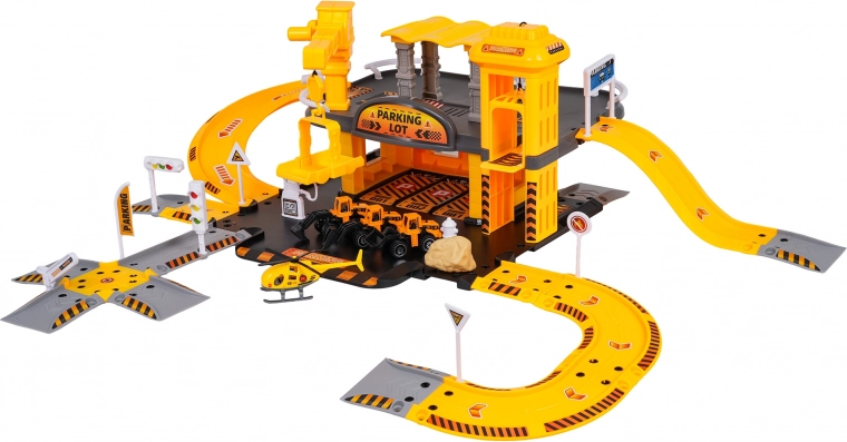 Kétszintes parkoló építési zónával