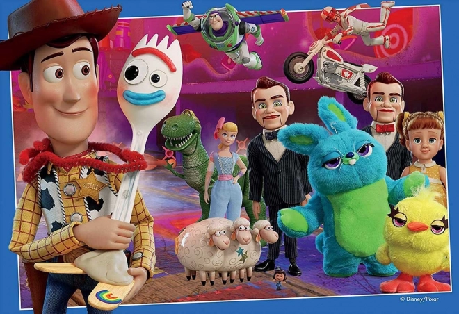 Puzzle Toy Story 4: Woody és Forky 35 darabos