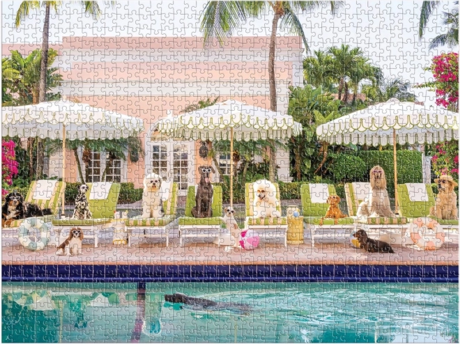 Puzzle a Palm Beach medencénél 1000 darab