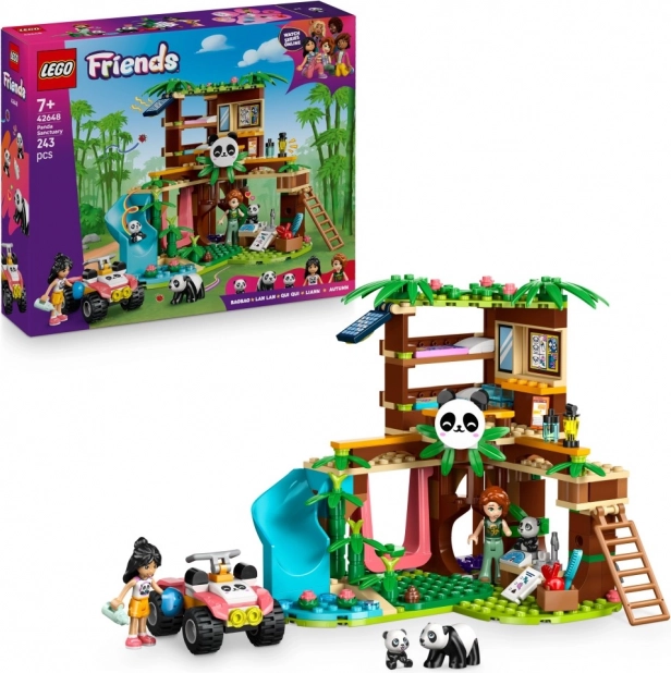 LEGO Friends Állatgondozás a pandák mentőállomásán
