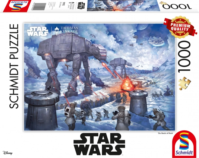 Star Wars: Hoth bolygó csata 1000 darabos puzzle