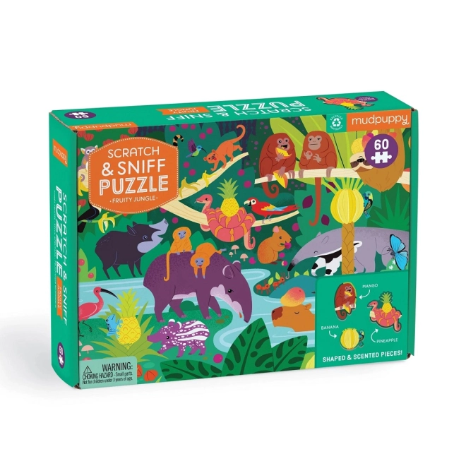 Scratch & Sniff: banán, ananász és mangó