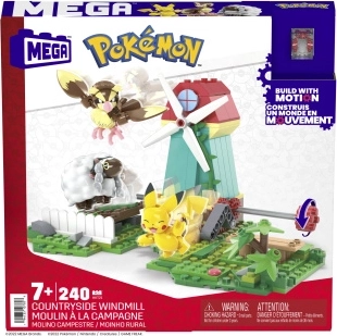 Pokémon falusi szélmalom építőkészlet