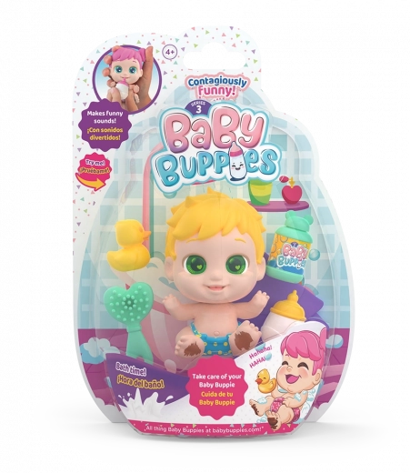 Interaktív Baba Buppies Baba