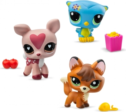 Littlest Pet Shop 3 figurák - különböző fajták
