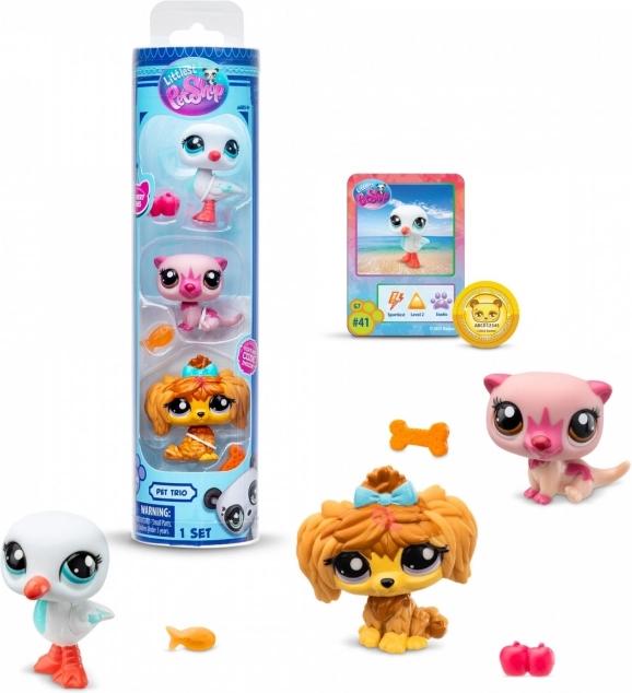 Figurákok Littlest Pet Shop Tuba 3-csomag