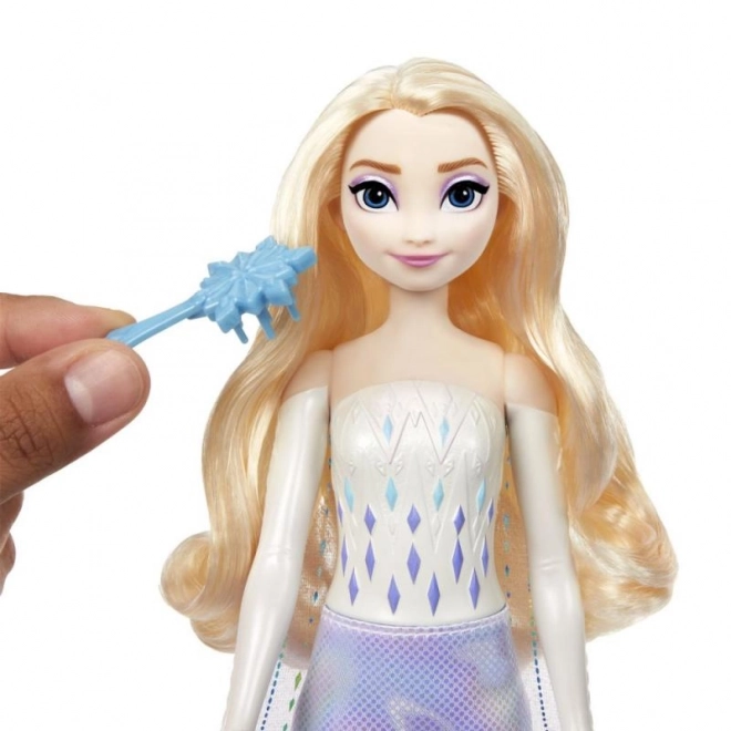 Frozen spin and reveal Elsa baba
