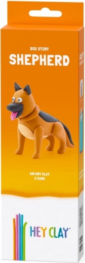 Hey Clay Figurák Német Juhászkutya