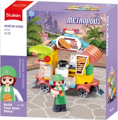 Sluban Metropolis Hot Dog Autó