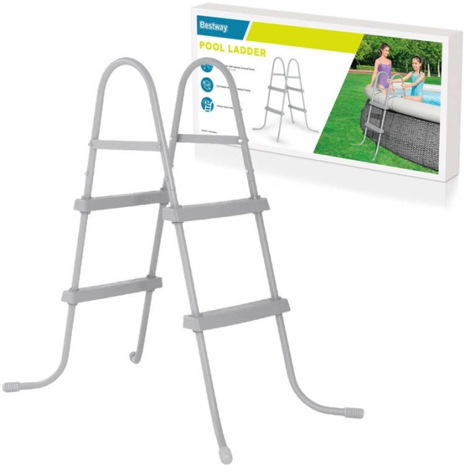 Bestway fémmedence létra 84 cm