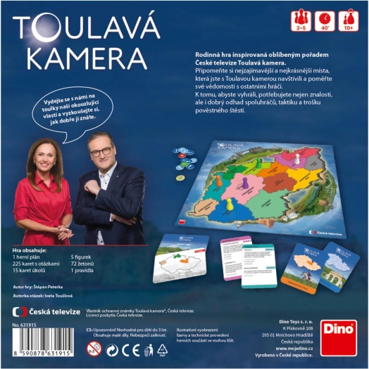 Toulavá Kamera - Családi Társasjáték
