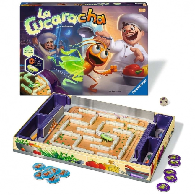 Ravensburger la cucaracha éjszakai kiadás társasjáték 2 az 1-ben