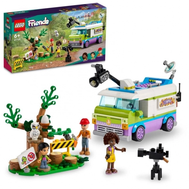 LEGO Friends újságíró furgon