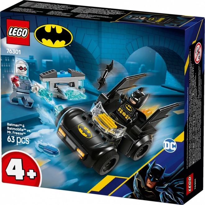 Batman és Batmobil Mr. Freeze ellen LEGO