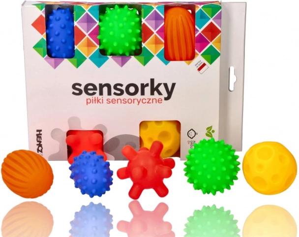 Sensorky érzékelő labdák – 5 darabos készlet
