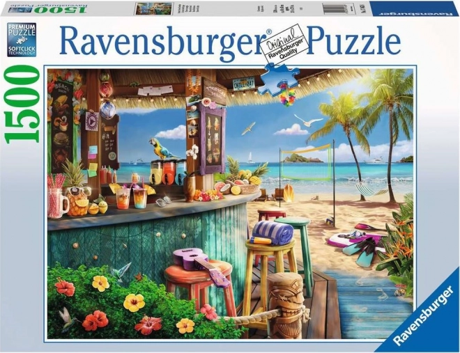 Ravensburger puzzle tengerparti bár 1500 darab