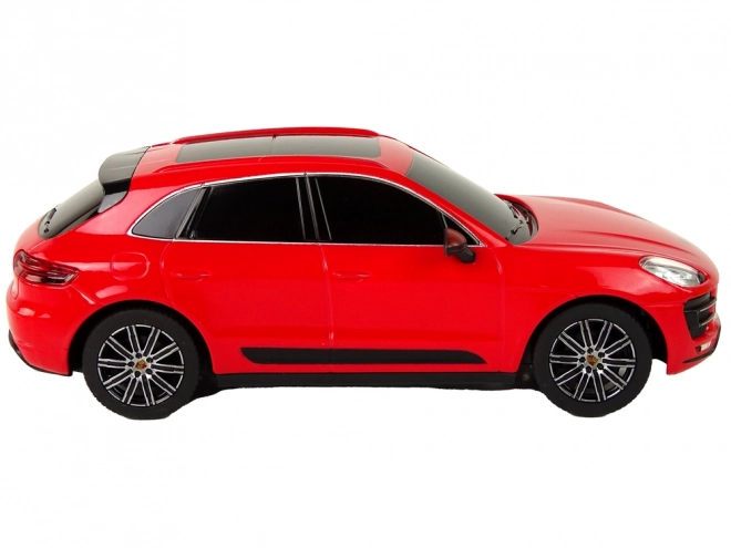 Autó R/C Porsche Macan Turbo 1:24 Rastar Rastar – Red
