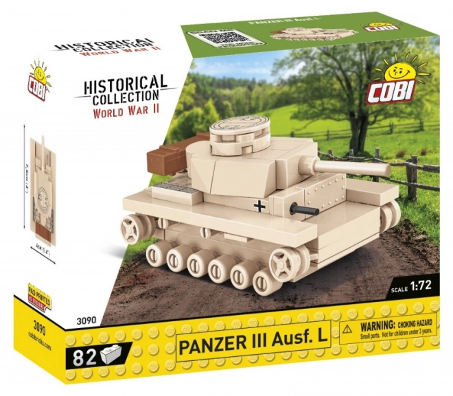 Panzer III Ausf.L építőkocka szett