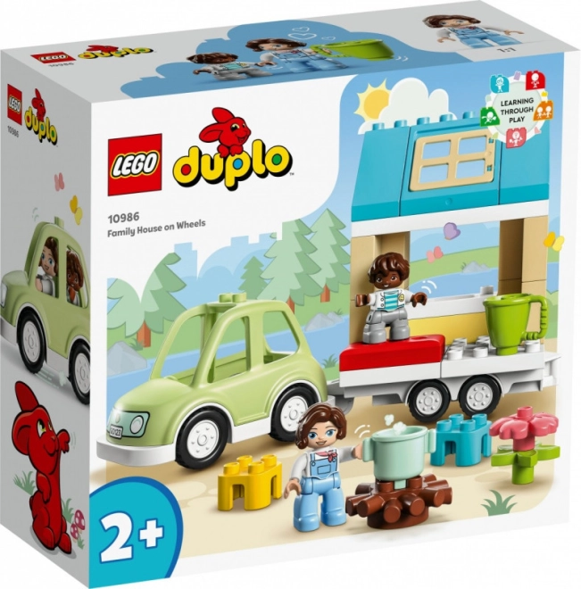 Lego duplo családi ház kerekeken