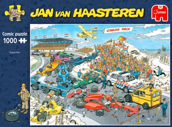 Jan van Haasteren Forma-1 rajt puzzle - 1000 darab